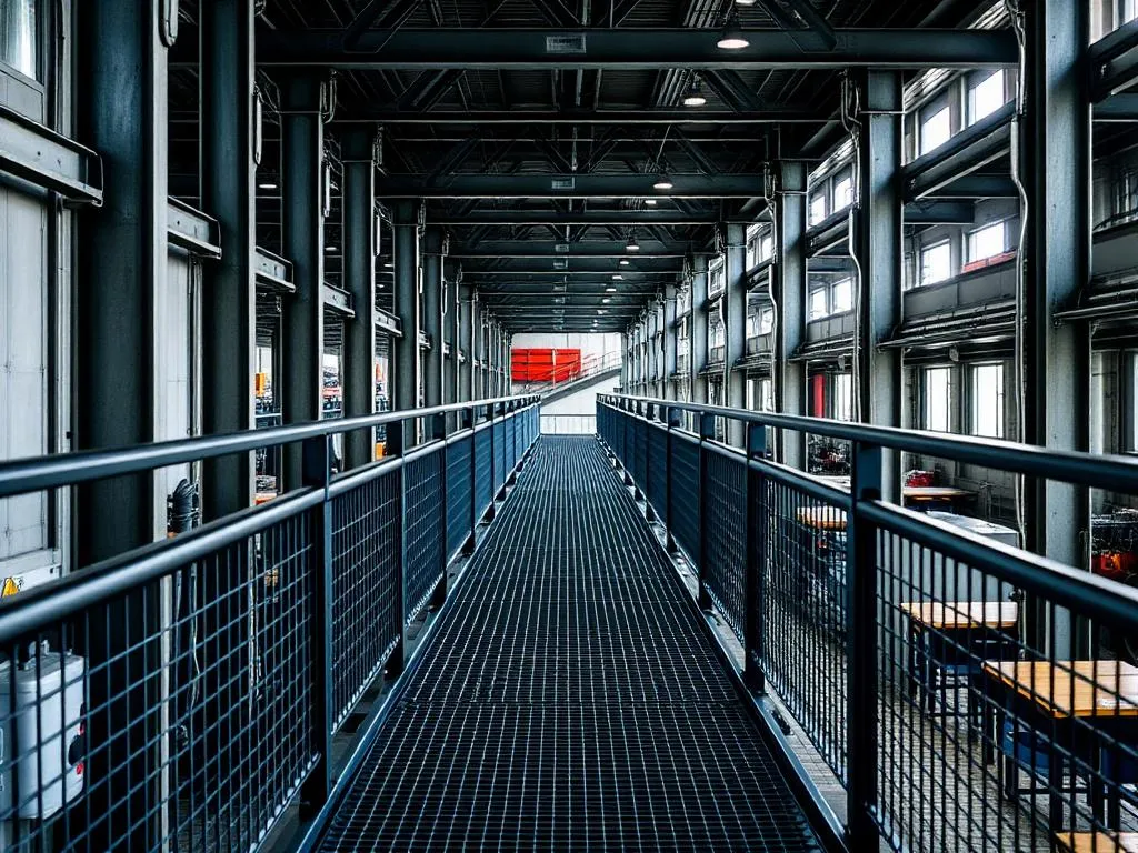 Passerelle piétonne, ZAC tertiaire